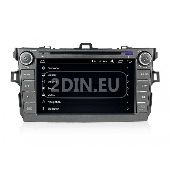 TOYOTA Corolla - МУЛТИМЕДИЯ / Навигация Android DVD + DSP + CarPlay